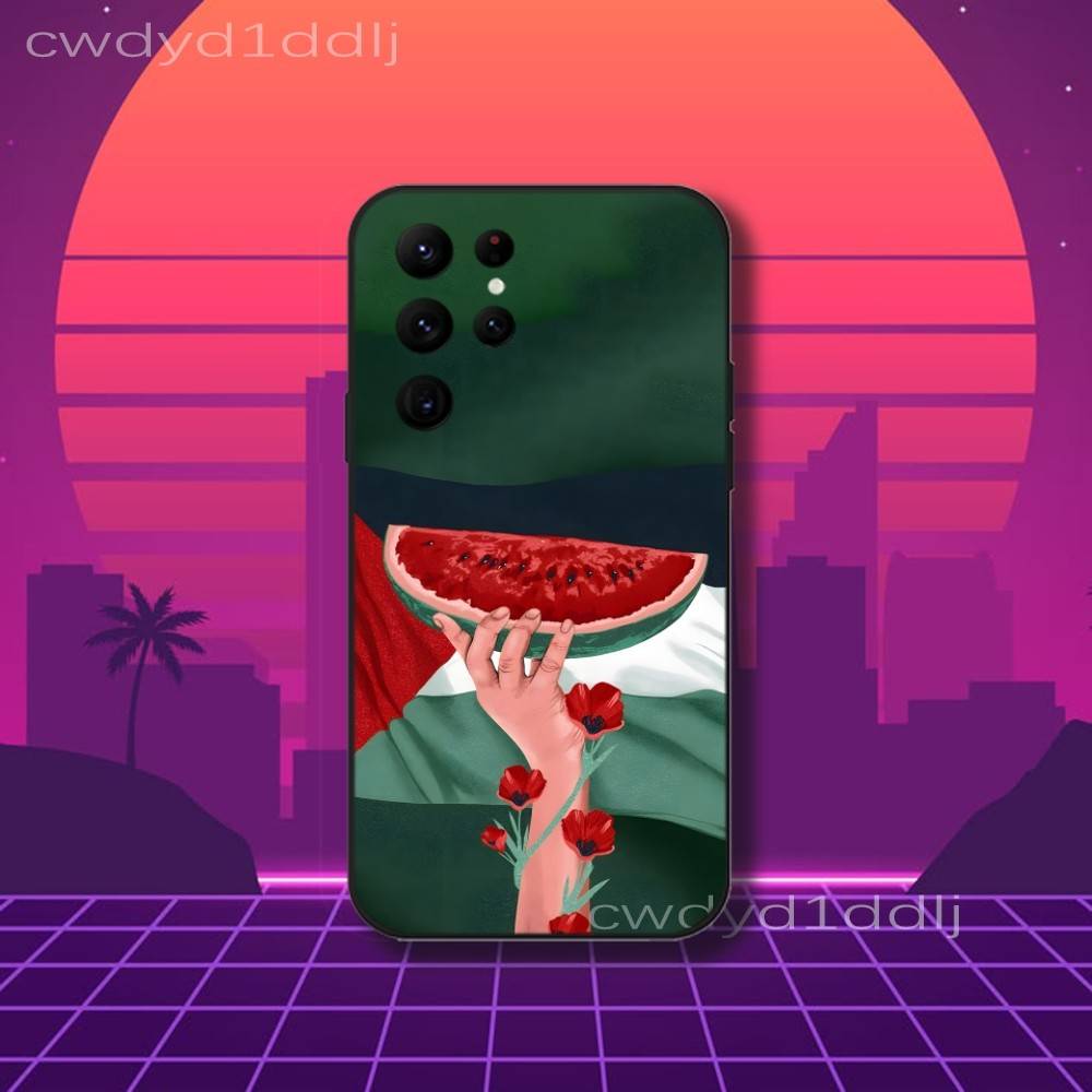 

Art P-Palestine-es-F-Flag Phone Case For Samsung S10,S21,FE,S21 ,S26,S25,S24,S23,Ultra,S9,S22,Plus Black Shell Cover Samsung S25Plus