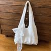 Commuting Lazy and Fresh Korean Version Tote Bag Women's Large-capacity Versatile Lace Premium Sense Casual Shoulder Bag