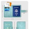 Airplane Hasp Passport Clip Multi Card Slots Passport Cover Id Card Holder Credit Card Holder Passport Holder Travel Accessories