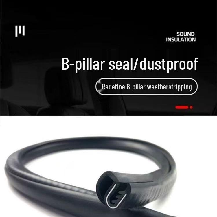 Nissan Sylphy B-Pillar Sealing Strip: Soundproof, Dustproof, Waterproof, Windproof, Noise Reduction.