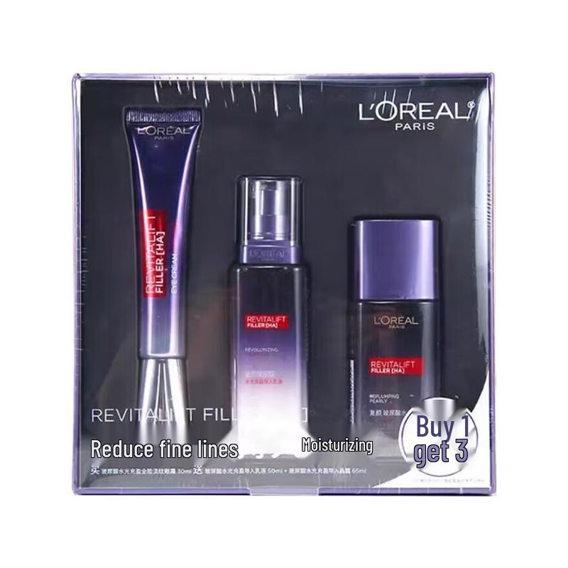 

L Oréal Revitalift Filler [HA] Eye Cream 3-Piece Set