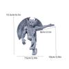 Gothic Gargoyle Resin Door Frame Decoration Monster Statue Halloween Home Display Party Centerpiece For Teens And Couples