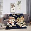 Fashion Blanket Brand Plush Nap Sofa rug for Living Room E-Evisu-s Warm Office Bedroom Birthday Home Travel Kid Gifts