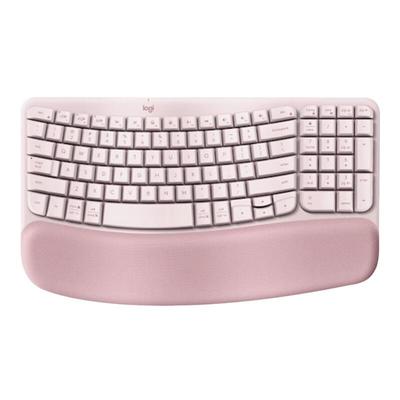 Logitech Wave Keys Ergonomisch Draadloos Toetsenbord