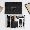 Holiday Men's Gift Set: Perfume, Wallet, Belt & Watch for Thanksgiving, Christmas & Valentine's Day