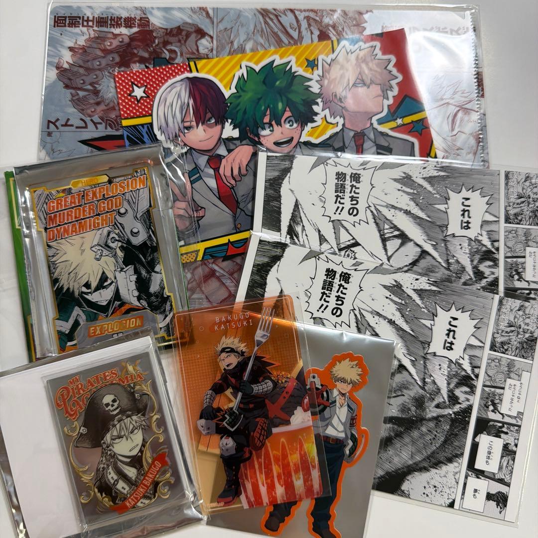 Used My Hero Academia Katsuki Bakugou Set