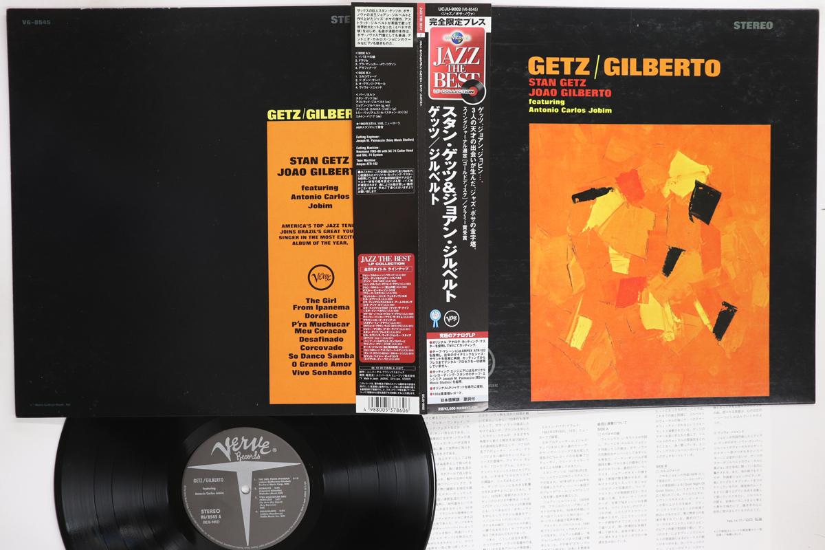 LP Record STAN GETZ JOAO GILBERTO  Getz  Gilberto 180g UCJU9002 VERVE 2009 Japan Obi Jazz Used