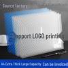 Transparent A4 Snap Button Document Bag - Customizable, Durable, Large Capacity for Test Papers & Archives