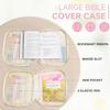 Handle Bible Cover Bag Floral Design Bible Journaling Kit New Bible Cover Case  Prayer