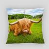 Highland Cow Pillow Cover Customize Pillowcase Modern Home Decorative Pillow Case For Living Room 45X45cm,40X40cm