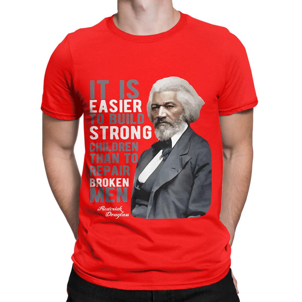 Frederick Douglass Poster Painitng Funny Graphic 100 Cotton TShirt Frederick Douglass Tees Tops For Unisex