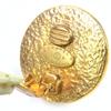 CHANEL Earring COCO Mark Faux Pearl Round Earrings (for both ears) gold 95P Used