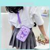 Kuromi Elsa Childrens Cartoon Pvc Crossbody Bag For Kids With Waterproof Durable Features For School Outings