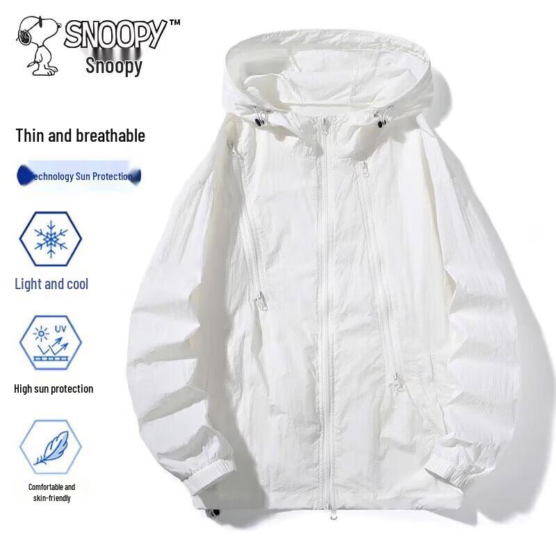 

SNOOPY Men s Lightweight Outdoor Sun Protection Jacket 3XL