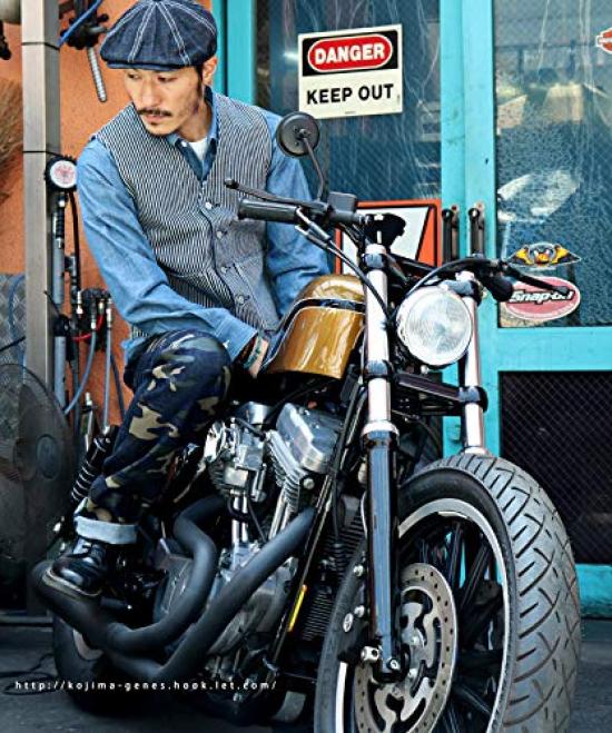 Kojima Jeans 21oz Work Heavy XXL Vest, Ounce, Indigo,