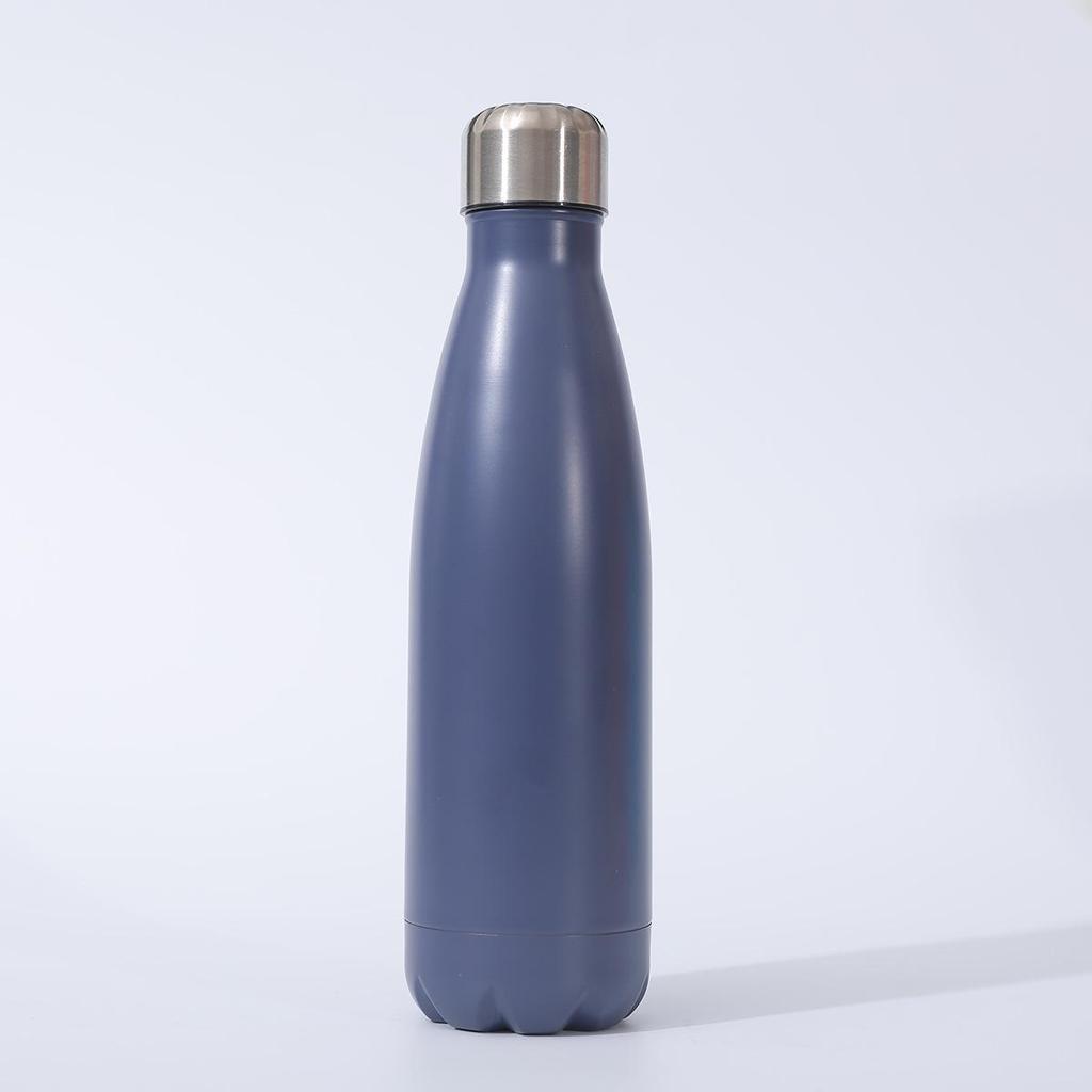 Borraccia Sportiva in Acciaio Inossidabile a Forma di Bottiglia di Coca-Cola Portatile Tazza da Acqua per Ciclismo Tazza di Coca-Cola Semplice Bottiglia Fredda