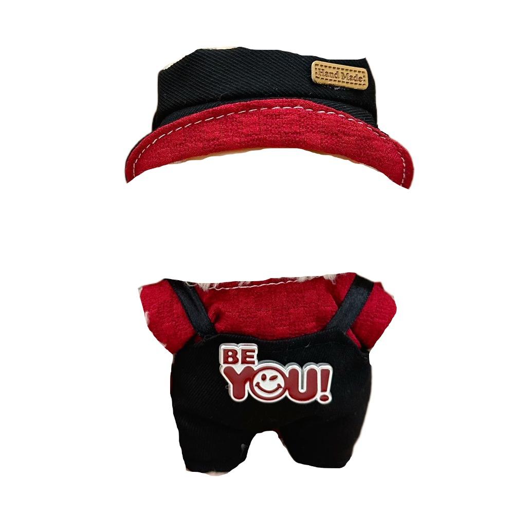 Dress Up 17cm Labubu Clothes Set T-shirt Plush Dolls Clothes Labubu Doll's Clothes  for 17cm Labubu