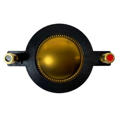51-Core Gold-Titanium Tweeter Diaphragm with 51.3mm Voice Coil & 108mm Terminal Spacing