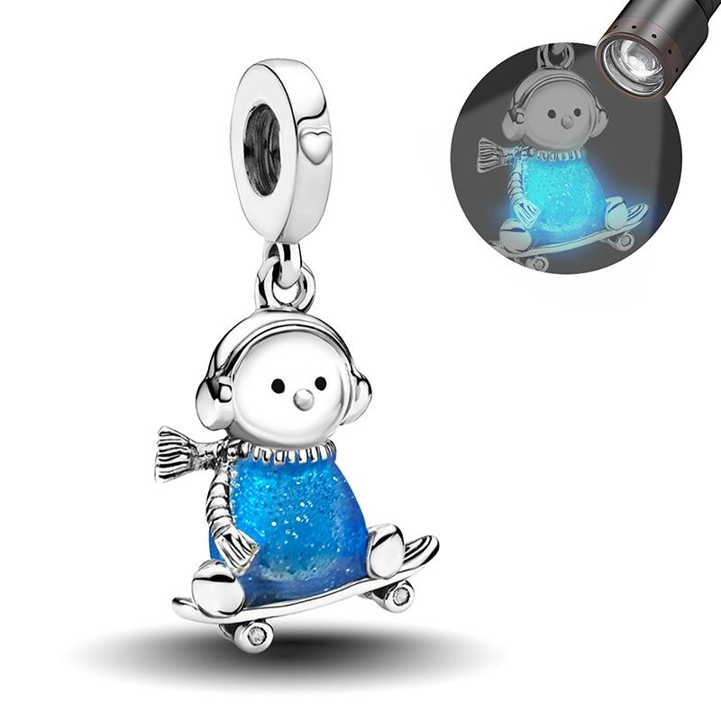 Měděný Klasický Zvon Vánoční Stromeček Vánoční Série Přívěsek Korálek Pasuje na Diy Náramek Výroba Dárek Vysoce Kvalitní Šperky