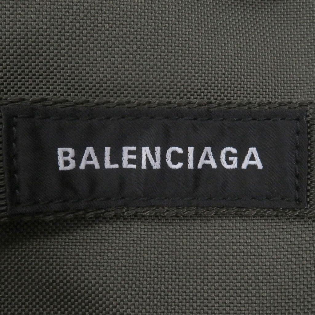 Great BALENCIAGA Shoulder Bag ARMY 2WAY Handbag Khaki Used