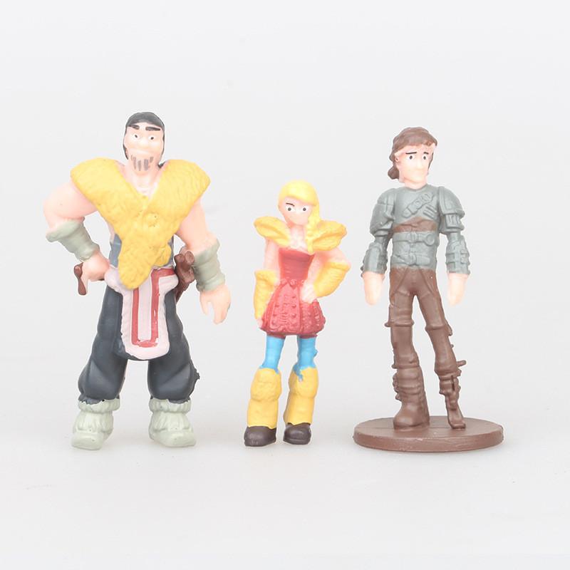 Charmante PVC-Cartoon-Drachenfiguren zur Autodekoration und als Sammler-Displaymodelle