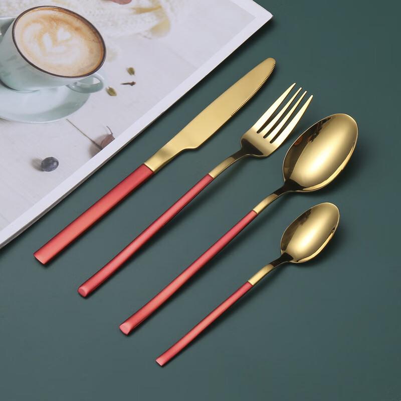 ZISIZ 304 Stainless Steel Nordic Style Cutlery Set