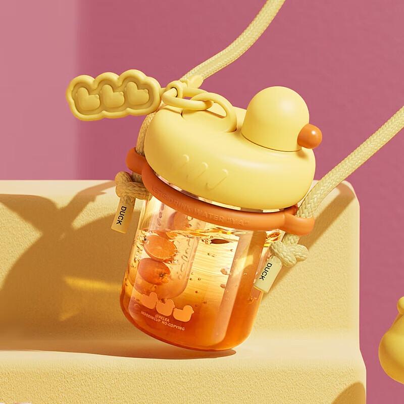 RELEA Tritan Portable Straw Water Bottle