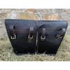 Leather Saddlebags Motorcycle Pouch Two Bags Panniers Saddle Bags For Sportscasters