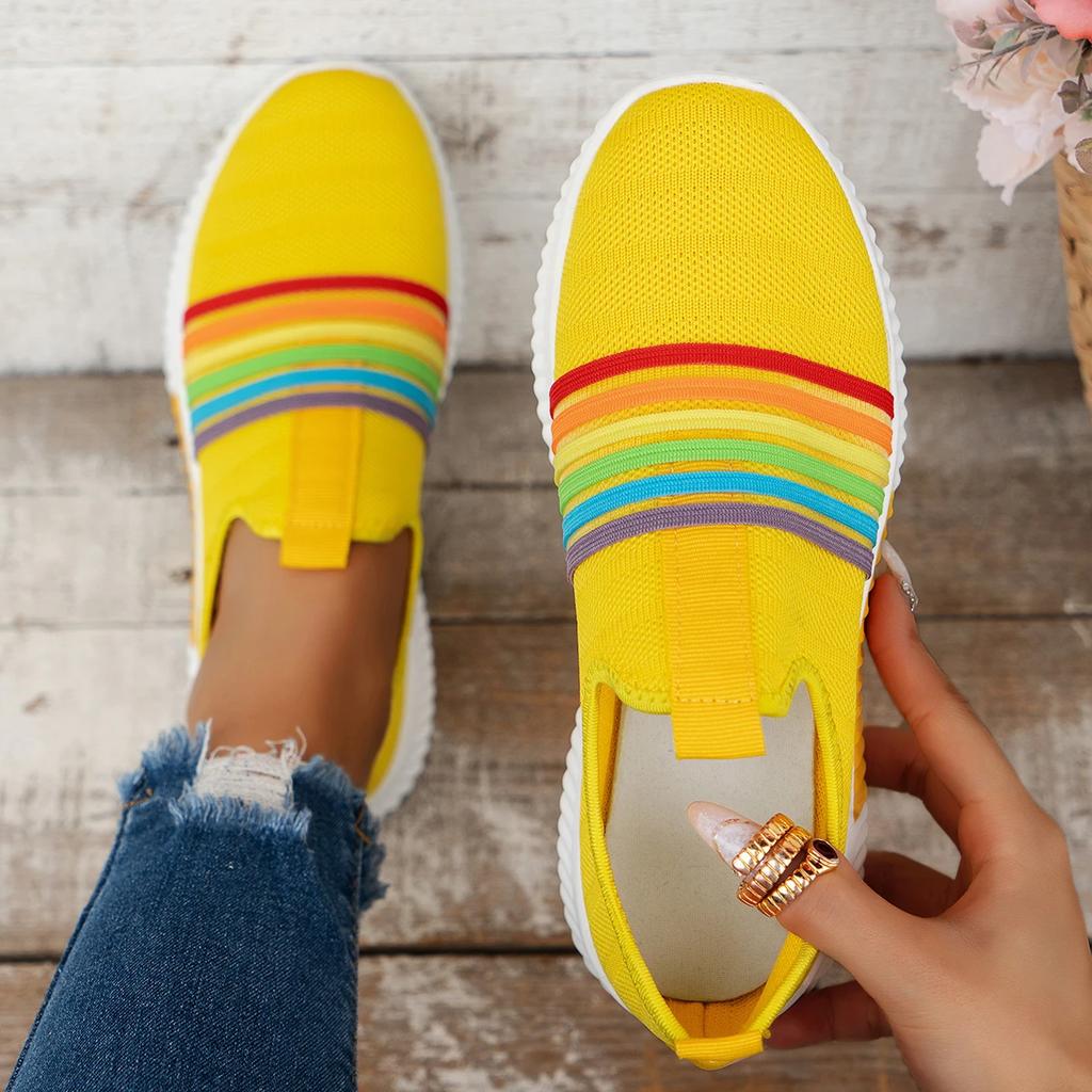 Fashion Womens Sneakers Spring Ladies Flat Shoes Casual Women Vulcanized Women 2024 Summer Light Mesh Breathable Female Running Shoes