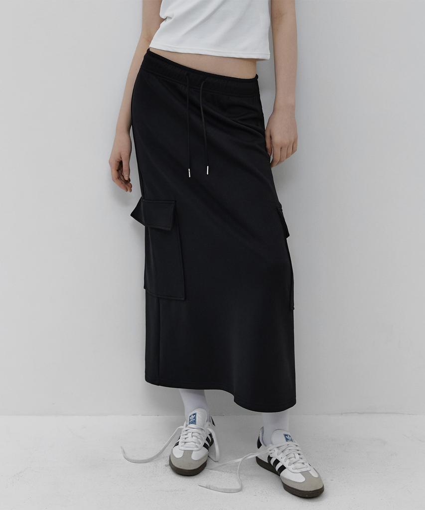 Teuwi Ape Cargo Banding Long Skirt