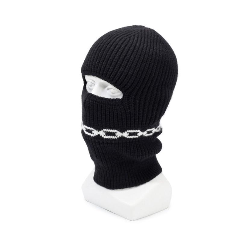 Unisex Balaclava Winter Hat Outdoor Teens Streetwear Skull Caps for Outdoor