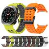 Two-Tone Sports Silicone Marine Strap For Samsung Galaxy Watch Ultra 2025 Band Bracelet For GalaxyWatch Ultra 47mm Watchband