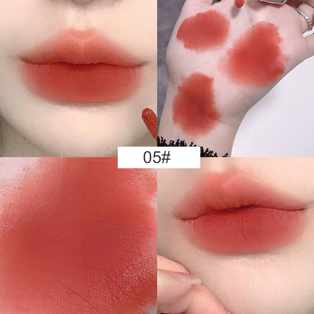 

Gege Bear Matte Velvet Lip Glaze, шелковистая и нелипкая, улучшенная цветопередача, матовая помада для губ