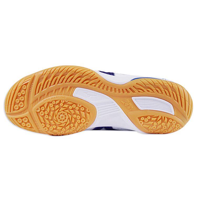 Mizuno Wave Drive Cn3 Table Tennis Shoes Low Top Unisex Shoes White Blue 81GA196027