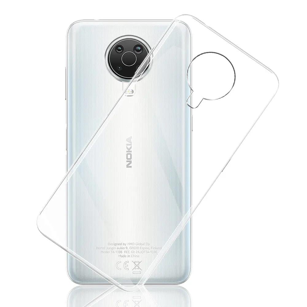 For Nokia G20 Case 6.52 Inches Clear Silicone Soft TPU Phone Case Cover For Nokia G20 Funda For Nokia G20 Transparent Coque