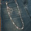 Accessories Hip Hop Single Layer Spike Metal Trouser Chain Accessories Men's and Women's Trendy Cool Waist Chain