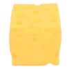 Cheese Squeeze Toy Soft Rebound Squeeze Cheese Novelty Toy for Adults and Kids Yellow