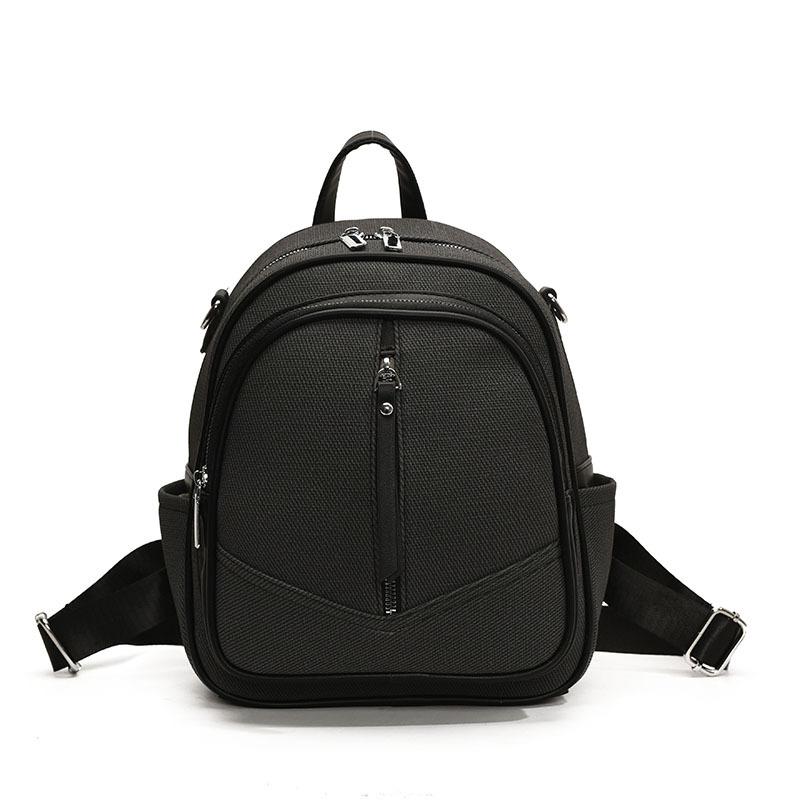 New women's large-capacity PU candy color dopamine backpack backpack change bag fashion out of the street