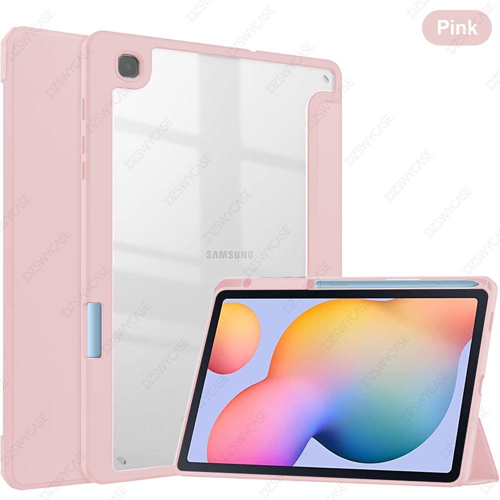 Case for Samsung Galaxy Tab S6 Lite 10.4 Inch //, with Pencil Holder, Support Auto Sleep/Wake Cover