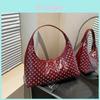 Fashion Style Rivet Bag For Women Summer Large Capacity Pu Material Daily Use