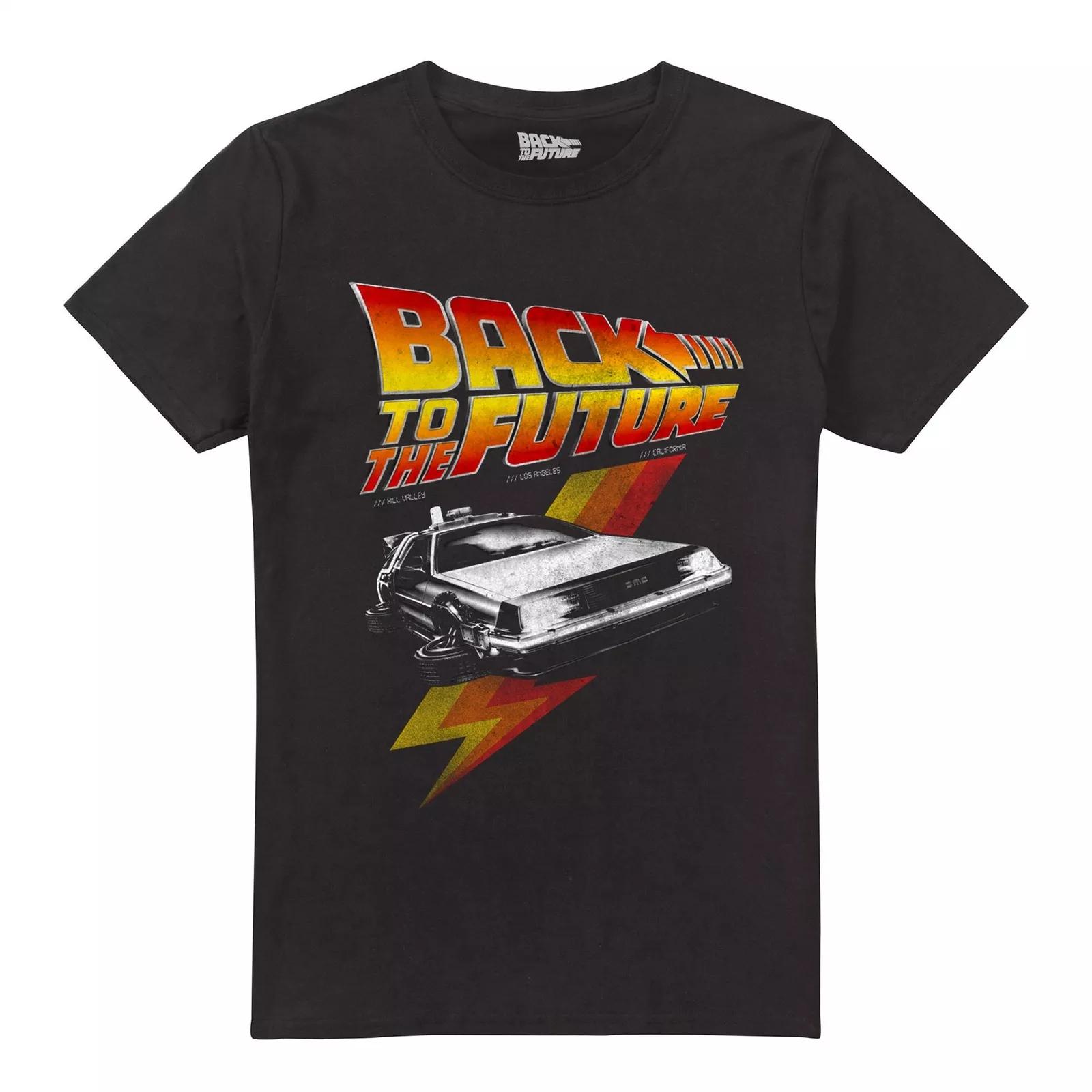 

Back To The Future Mens 100% Cotton T-shirt Mens Tees Top Retro Top Tee S-2XL Official 3XL