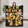 Steal a Brainrot 67 Italian Brainrot Blankets Warm Soft Aesthetic Plush Throw Blanket For Students Bedroom Bedspread Bed Cover