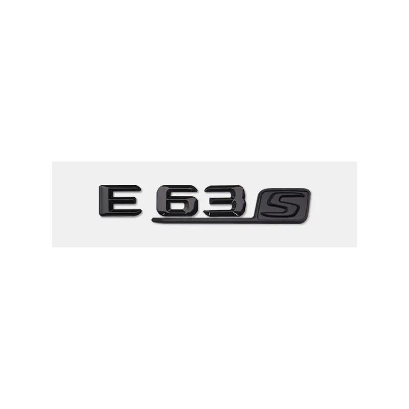 ZZUH8 E63S Logo Badge Car Stickers for Mercedes Benz E63 Refitted Eclass 6.3AMG Fender Side Labelflag New Old Rear Trunk Displacement
