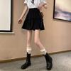 2025 Lato Biała Elastyczna Talia Linia A Krótka Spódnica dla Kobiet