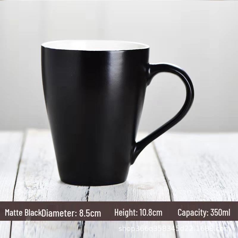 Korean Style Candy Color Ceramic Cup - Engraved Coffee, Juice, Milk Mug, Perfect Home Gift