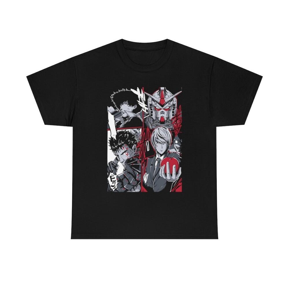 Cowboy Bebop Berserk Dead Note New Tshirt Anime Unisexga Gundam M