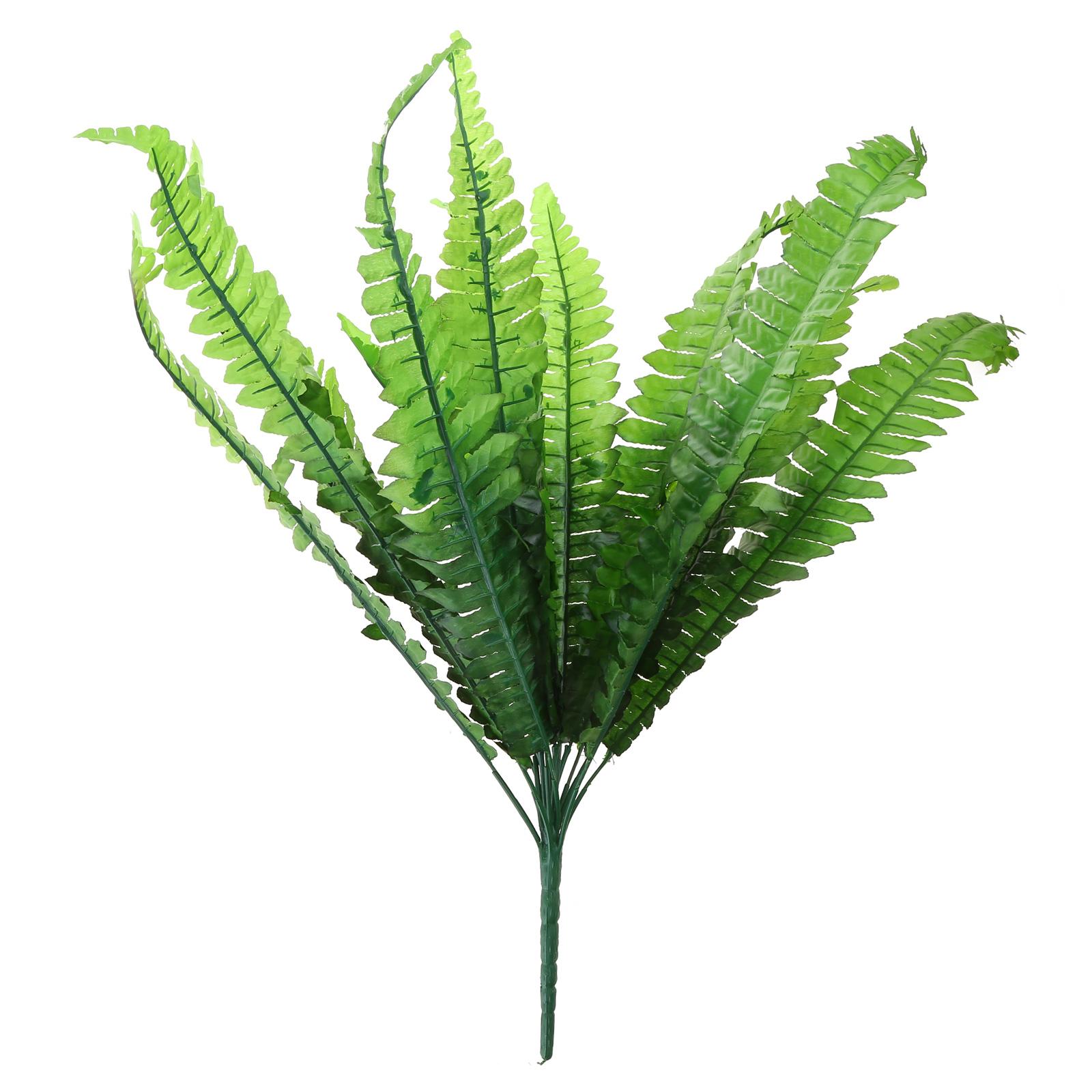 

Искусственные папоротники для улицы, 19,68-дюймовые искусственные папоротники, искусственные бостонские папоротники, искусственные кустарники для сада, крыльца, фермерских домов