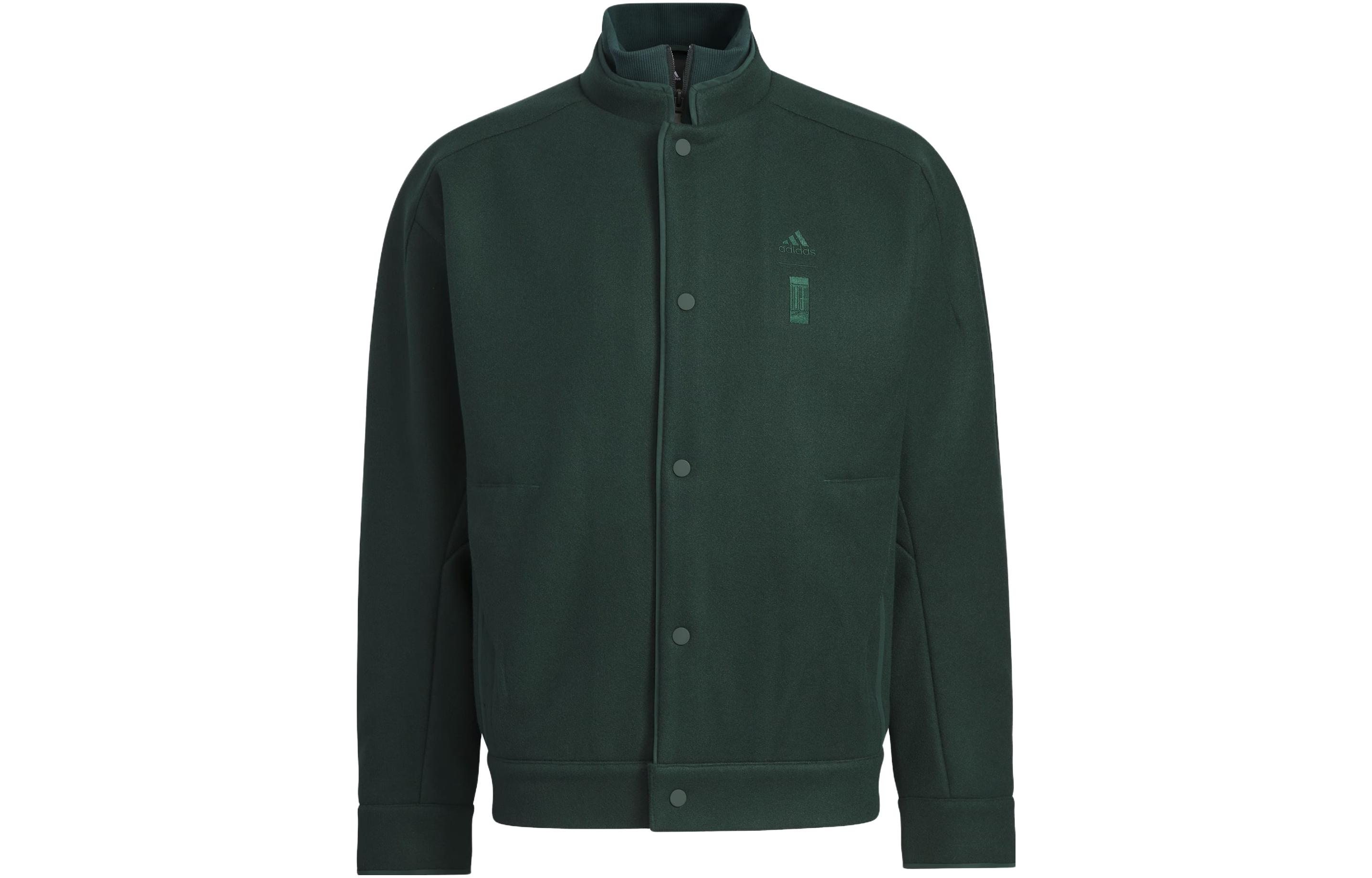 Adidas Wuji Series Wuji Melton Jacket Jackets & Coats Men s Dark Green IX4286 XXL