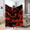 Swirling Color Blanket Microfiber Flannel Cover Blanket Bedroom Living Room Sofa Soft And Comfortable Home Decoration
