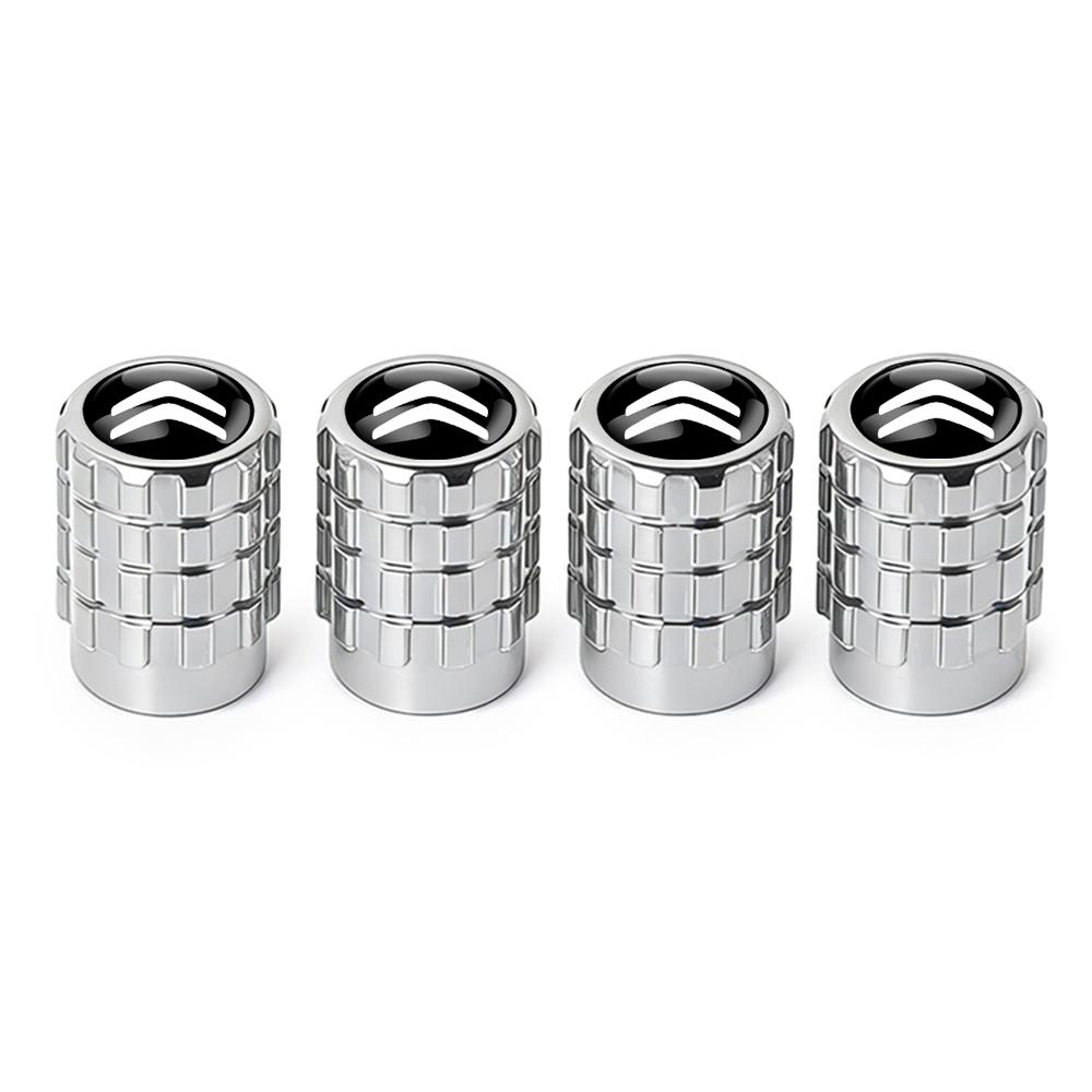 Car Styling Aluminum Alloy Wheel Cover Tire Valve Stem Dust Caps for Citroen C1 C2 C3 C4 C4L C5 C6 C7 C8 VTS C-ELYSEE Berlingo alr123